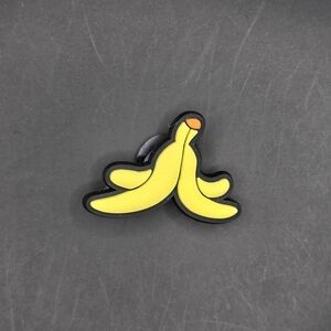 (5/$15) Super Mario Banana Peel Croc Charm